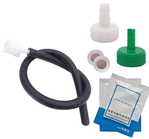 VAILANG 1 Set Bidet Morbido in Silicone Lavaggio anale Detergente per Tubi Clistere Ugello Pulizia anale Douche Lavaggio Tubo Doccia per Donne Kit detergente per Bidet Nero