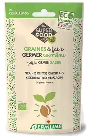 Germ'line - Graines À Germer Pois Chiche Bio 200G - Lot De 3