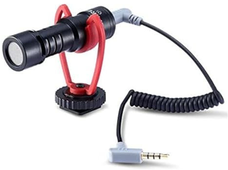 SAIREN VM-Q1 Microphone directionnel pour Smartphone et Appareil Photo