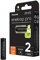 eneloop Pro, Pilas Recargables AAA/Micro, Paquete de 2, Capacidad de mín. 930 mAh, Pilas Ni-MH, Listas para Usar, Recargables hasta 500 Veces, Embalaje sin plástico, Pro, Negras