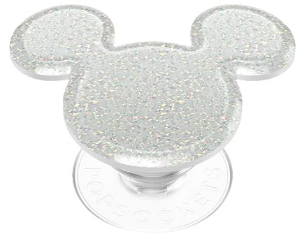 Poignée de téléphone PopSockets avec béquille Extensible, PopSockets pour téléphone, Disney, Mickey Earridescent Blanc