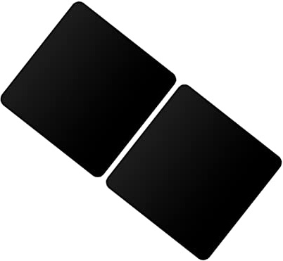 Uonlytech 2stücke Schwarzes Fotohintergrund-Board Für Produktfotografie Schmuck Und Lebensmittel Reflektierende Oberfläche Für Optimale Effekte Leicht Zu Reinigen