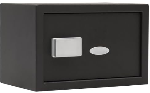 Profirst Möbeltresor Mars 1 App Öffnung Stahl mechanische Notöffnung bedingter Feuerschutz inkl. Befestigungsmaterial (20x31x20 cm)