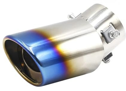 Pour Peugeot 308 508 2008 3008 4008 6008 301 206 307 406 407 207 208 408 Accessoires Voiture Décoration Tuyau D'échappement Gorge Queue Extrémités Tuyau D'échappement (Color : D)