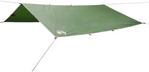 vidaXL Bâche de Camping Vert 500x294 cm imperméable