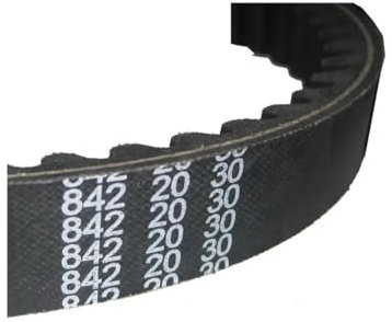 Keilriemen Zahnriemen 743 765 835 843 845 17,5 20 30 Antriebsriemen 125ccm 150ccm GY6 CVT Antriebsriemen Für 152QMI 157QMJ Roller Moped ATV Go Kart Übertragungsriemen(842-20-30)