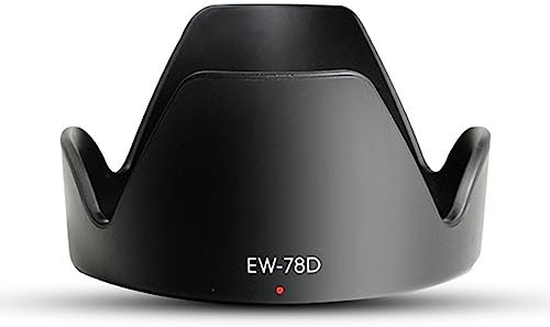 EW-78D EW78D Pare-soleil à baïonnette en métal 72 mm pour objectifs d'appareil photo 70D 80D 60D 760D EF 28-200 mm EF S 18-200 mm