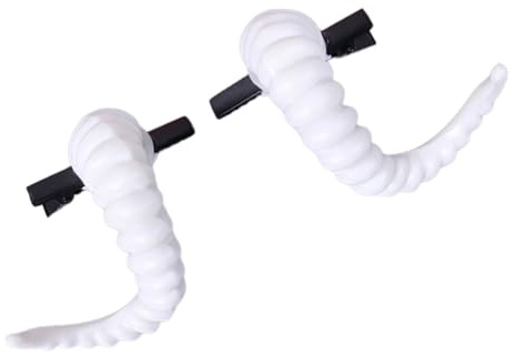 Anime Haarspange Power Halloween Horn Flat Clip Halloween Haarnadel Power Elegante Haarspange für Cosplay