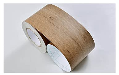 IZHAOGJING Skirting Board, Skirting Board Covers Self Adhesive Baseboard Wood Style Skirting Line Household Waterproof Vinyl Decorative Wallpaper Home Decor Sticker Floor Decals(Wood NW,10CM X 5M)