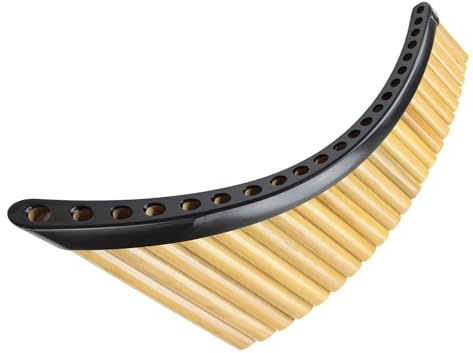 Panflöte Für Erwachsene 22 Rohr G Melodie Bitterbambus Panflöte Professionelles Instrument(Backhand)