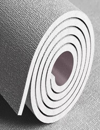 Générique Rouleau de papier peint isolant phonique, autocollant mural anti-collision imperméable for murs rugueux, chambres et murs TV(Grey,3meter)