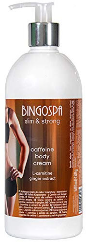Crema corpo anticellulite contro la cellulite, smagliature, scorza d'arancia 500 ml BINGOSPA