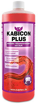 KABITEC KABICON PLUS neutraler Allzweckreiniger mit Duft, 1000 ml Hochkonzentrat │ Universalreiniger Neutralreiniger Mehrzweckreiniger Vielzweckreiniger