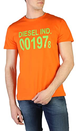 Diesel, T-Diego-001978 T-Shirt, Orange, DSL_00SASA 0AAXJ 38L - L