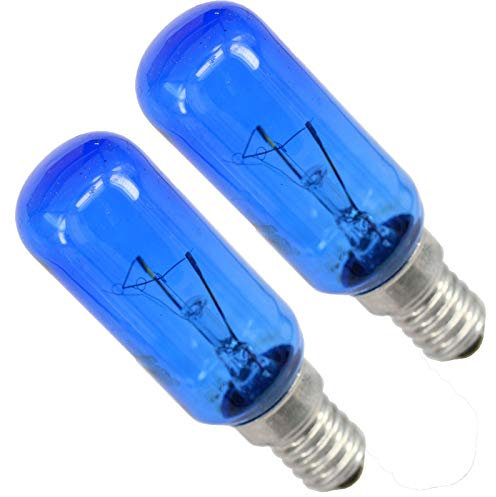 Spares2go Light Bulb Lamp SES (E14) 25W 230-240V For Fridge Freezer compatible with Bosch, Neff, Siemens (Pack of 2)