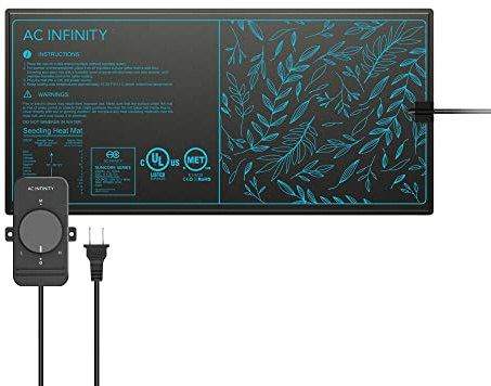 AC Infinity SUNCORE S3 – Heizmatte 25 × 52,7 cm mit Wärmeregler