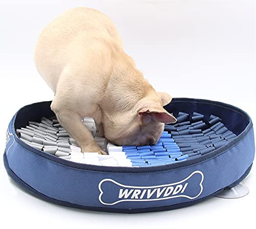Schnüffelteppich für Hunde Haustier Slow Feeder Hundespielzeug Schnappmatte Schnüffeln Paddecke IQ Futterhafte Fähigkeiten Training Fütterungsmatte Katze Welpen Training Puzzle Spielzeug Schnüffelkiss