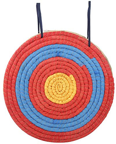 HOHXFYP 6 cm Dickes Stroh Bogenschie?en Ziel, Langlebiges Strohmaterial, Handgefertigtes Antikes Stroh Bogenschie?en Ziel, Perfekt Zum Pfeilschie?en und Jagen