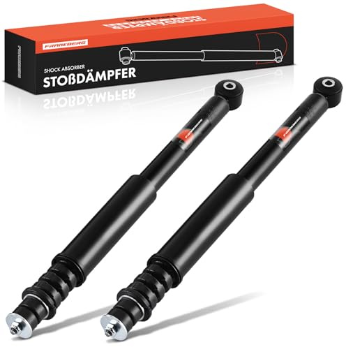 Frankberg 2x Stossdämpfer Stoßdämpfer Hinten 555mm Gasdruck G1101 | Kompatibel mit Twingo II CN0
