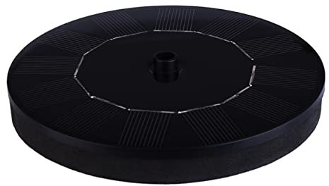 MAGICLULU Schwimmender Solar Springbrunnen für Garten Pool und Teich Solarbetriebene Brunnenpumpe aus Monokristallinem Silizium und Epoxidharz Automatischer Betrieb ohne Batterie