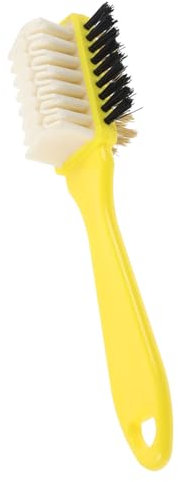 COLLBATH Brosse Nettoyage Chaussures Et Vêtements Brosse Gommage Poils Doux Pratique pour Nettoyage Polyvalent