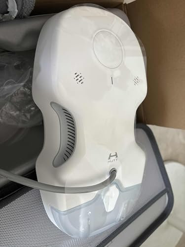 HUTT DDC56 Robot Lavavetri Finestre, Doppi Ugelli con Spruzzo Ultrasonico, Lavavetri Elettrico per Finestre Telecomando, Lava Vetri Finestre per Grandi Finestre Interne Esterne