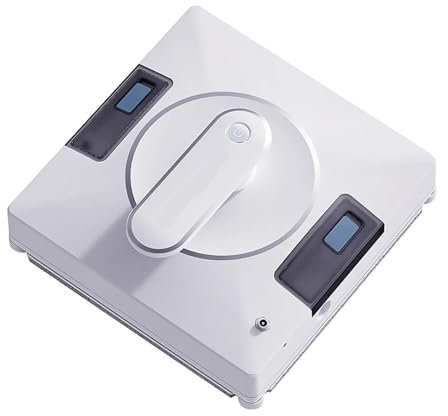 Robot Window Cleaner Double Water Spray 3KPa Suction Power Laser Sensor Anti-Fall 3Cleaning Modes Remote Control