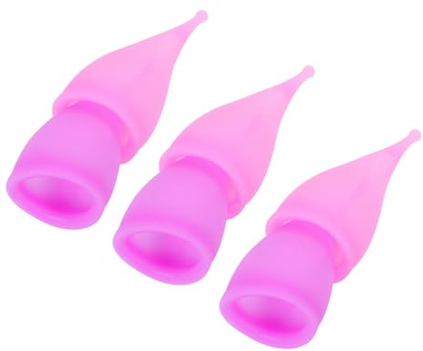 Copetta Mestruale in Silicone 30ml Porpora 6 Pezzi | Donne, Resistente alle Alte Temperature, Mantiene la Forma e Colore, per Nuoto e Trekking