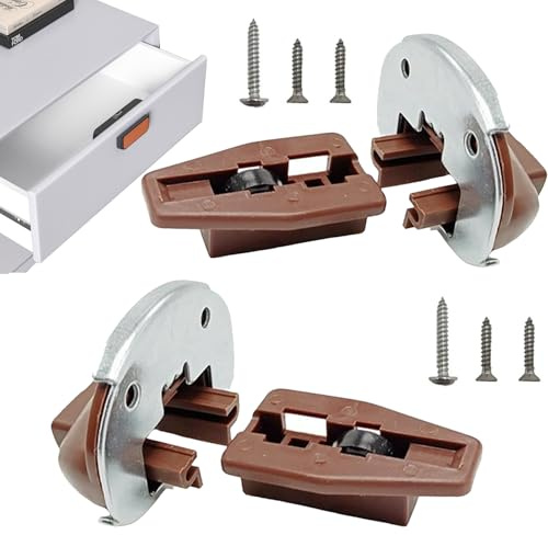 Teksome reservdel lådguide kit – lådspårguider reservdelar möbeldelar