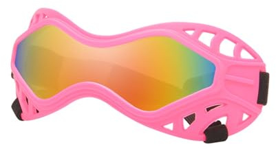 ZUJIABAO Sicherheits-Hundebrille mit modifizierbarer Freizeit-geeigneter Wildnis-Expeditionen, permanent, gegen Kratzer, Brille für aktive Tiere, modifizierbare Hundesonnenbrille, Outdoor