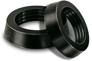 Junta Cónica Reductora 40 mm a 32 mm Reducida(1 1/2 a 1 1/4) Pack 2 Unidades – Goma para Sifón, Lavabo y Fregadero – Adaptador Desagüe PVC Cocina y Baño – Fontanería Profesional Antifugas