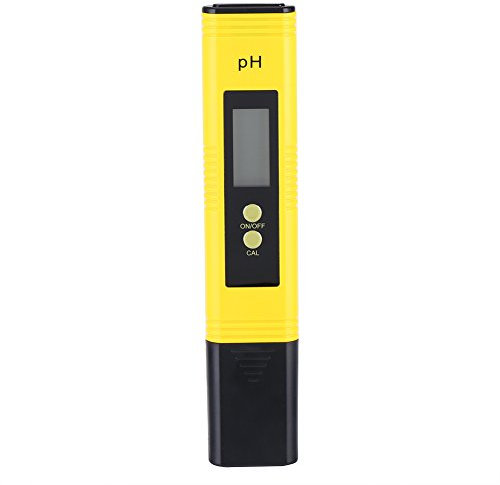 Bärbar LCD-digital pH-mätarpenna, PH-testare med automatisk 2-punkts kalibrering, pH-mätare för akvarium, poolvatten och vin