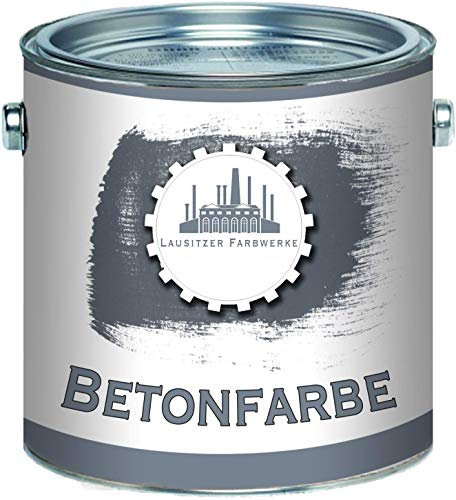 Lausitzer Farbwerke Betonfarbe SEIDENMATT Minzgrün RAL 6029 Grün Traditionelle Fassadenfarbe für mineralische Untergründe (Stein Mauer Beton Fassade Putz Zement) streichen & versiegeln (30 kg)