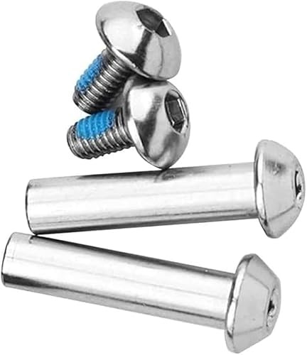 ZOCKZ Mountain Bike Rear Shock Screws - Full Suspension Bolts (80mm)