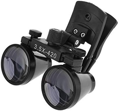 3.5XBinokuläre Lupen Clip-on Typ Lupe Optische Glas Labor Kopf Lupe DY-110