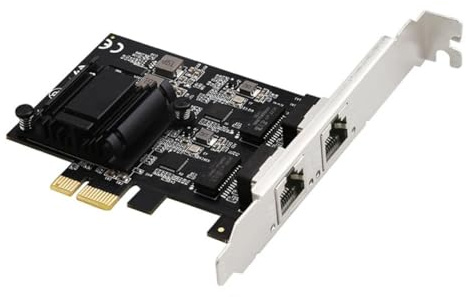 Carte réseau Ethernet PCIE 2,5 Gbps PCIE vers RJ45 RTL8125B 10/100/1000/25000 Mbps RJ45 Adaptateur pour ordinateur de bureau