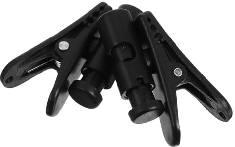 SEWACC 2piezas Clip De Fijación del Collar Pinzas Giratorias De para Cables De Auriculares Sujetacables para Diario Oficina o Hogar