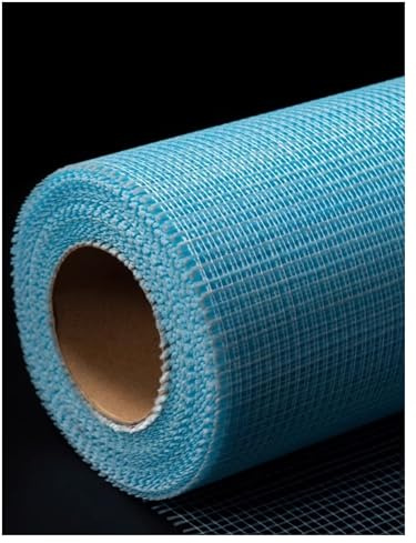 Rete in fibra di vetro ad alta resistenza per intonaco e rendering - Rinforzo flessibile per calcestruzzo, ideale per progetti di costruzione e fai da te