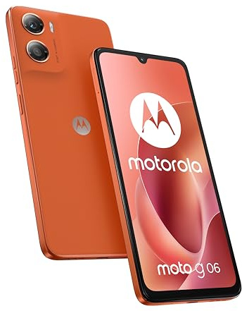 Motorola moto g06 (4/256GB, Fotocamera 50MP+flicker cam, selfie 8MP, Display HD+ 6.88, MediaTek Helio G81 Extreme, 5200mAh, Android 15), Arabesque