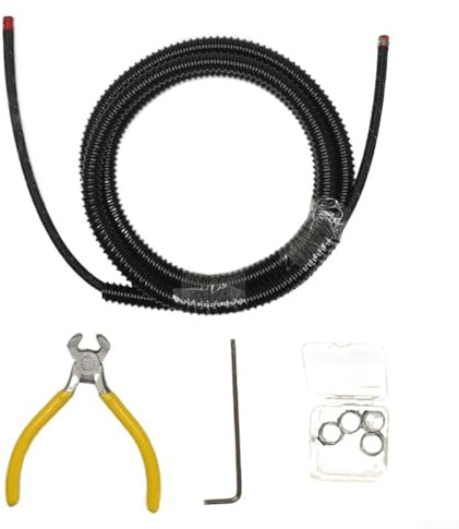 Maniglia di controllo con tubo di ricambio per Karcher per pulitore a vapore per 1 2 3 4 e 2500 modelli tubo flessibile numero parte 4 322 048 3 per accessorio pulitore a vapore (1 tubo per vapore)