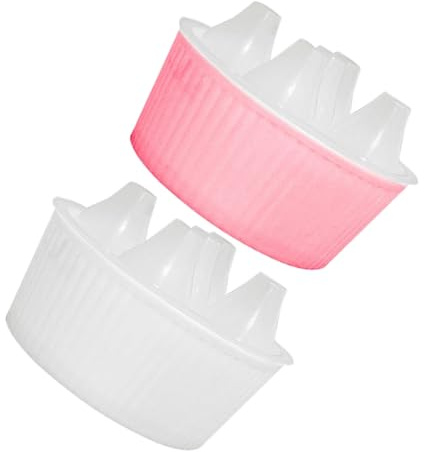 Anneome Vaso Idroponico per Bulbi di Tulipano 5 Fori Mini Vaso Decorativo per Piante da Interno Indicatore Livello Acqua e Base Stabile Set 2 Pezzi per Giacinti e Narcisi
