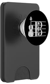 Alto clé de Sol PopSockets PopWallet pour MagSafe