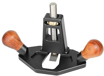 Hellery Cepillo para Madera Manual Mini Carpintería Rebajadora Ajustable Biselado Preciso Acero Carbono Adecuado para Carpinteros Taller Artesanal