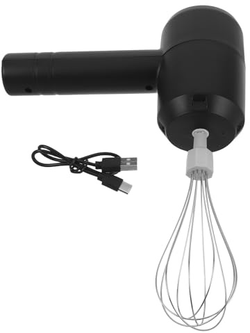 TOVINANNA Mélangeur électrique pour coloration capillaire : Mélangeur sans fil à main avec charge 0.3A pour crème colorante - Accessoires de coiffure portables pour salons et déplacements
