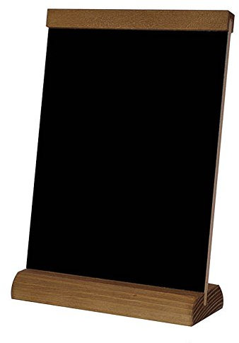A5 Speisetafel Tischaufsteller beidseitig beschreibbar Werbetafel Holztafel Kreidetafel (4)
