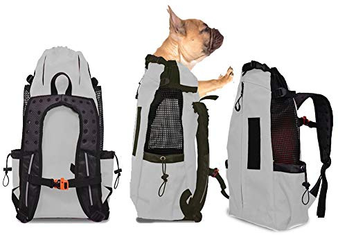 WLDOCA Hunderucksack für Kleine und mittlere Hunde bis 5kg/10kg/15kg - Atmungsaktiver Faltbarer hundetransporttaschen - Geeignet für Motorradfahren, Wandern, Einkaufen, Reisen - Sicherheit Komfort