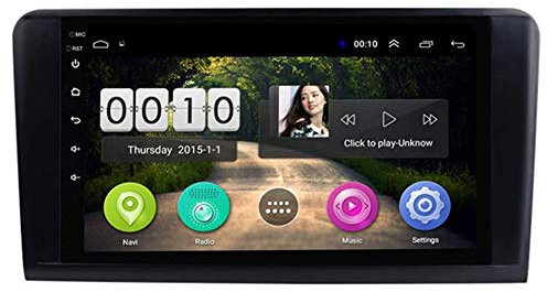 Dr.Lefran 9-Zoll-Android-Car Head Unit für Mercedes Benz ML/GL-Klasse W164 ML300 ML430 Autoradio GPS-Auto-Stereo Navi,4g+WiFi 1g+16g