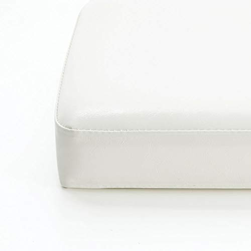 MOTT Luxuriöses Leder-Gartenbank-Kissen für lange Stuhl, wasserdichte Outdoor-Matte, Terrassen-/Schaukelbank-Pad, rutschfest, abnehmbar