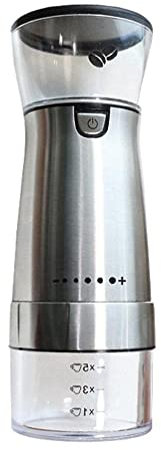 Accessoires de cuisine Moulins à café électriques avec meule conique en céramique Moulins à café portables rechargeables par USB pour café Moulin à café électrique pour grains Petit moulin à café