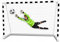 Profi Fußballtor mit Netz Gartenfußballtor Kinderfußballtor Garten Outdoor Spielen Training Ball 300 x 200 cm